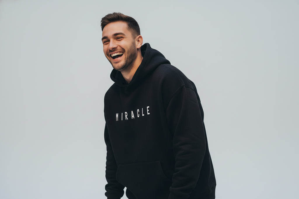 Creative Back Artwork Oversized Hoodie