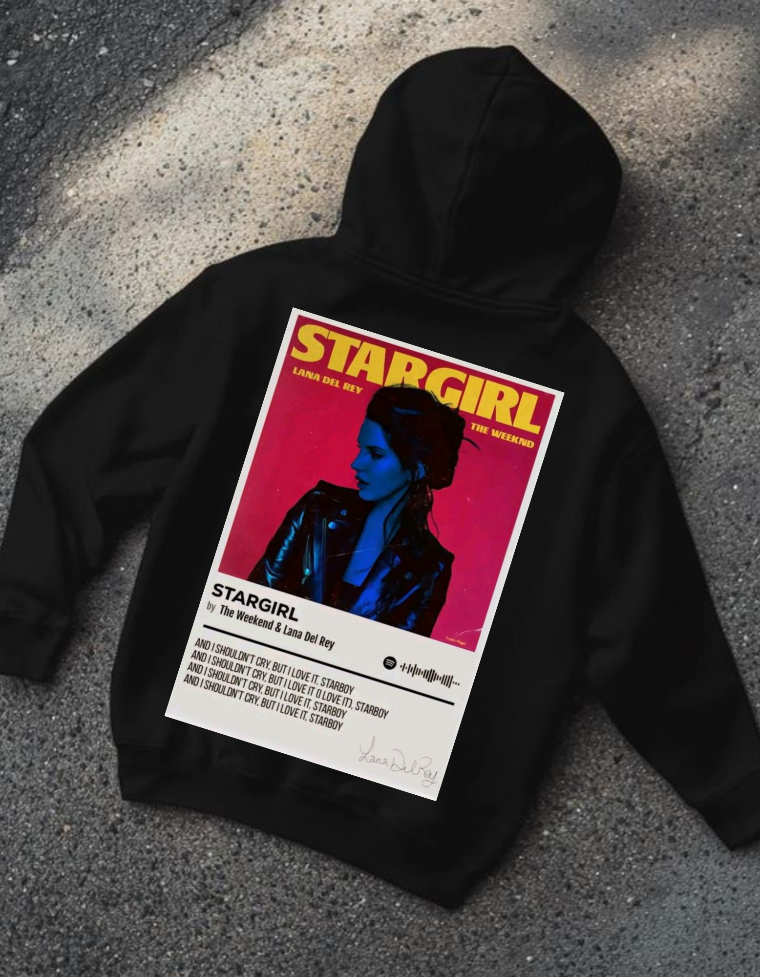 STAR GIRL Oversized Hoodie